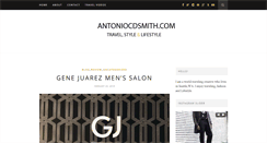 Desktop Screenshot of antoniocdsmith.com